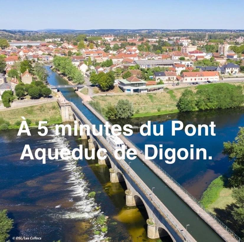 Les Pichies, T2 Gloria, Centre Ville Digoin Exterior foto